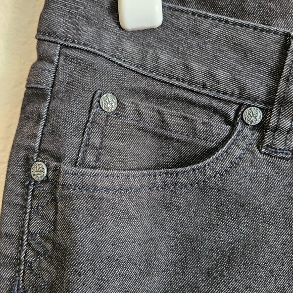 Prana Charcoal / Black Jean - Bootcut with Slight Stretch - Size 26 - Picture 5 of 7